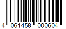 Barcode 4061458000604