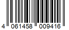Barcode 4061458009416