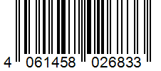 Barcode 4061458026833