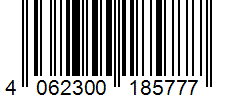 Barcode 4062300185777