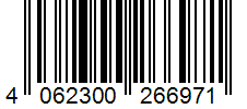 Barcode 4062300266971