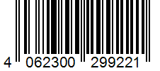 Barcode 4062300299221