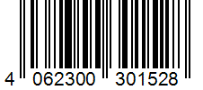 Barcode 4062300301528