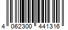 Barcode 4062300441316