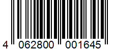 Barcode 4062800001645