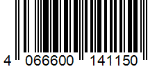Barcode 4066600141150