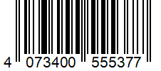 Barcode 4073400555377