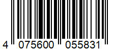 Barcode 4075600055831