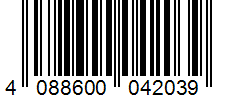 Barcode 4088600042039