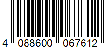 Barcode 4088600067612