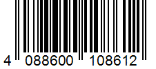 Barcode 4088600108612