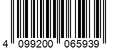 Barcode 4099200065939