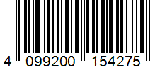 Barcode 4099200154275