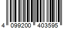 Barcode 4099200403595
