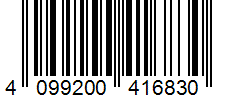 Barcode 4099200416830