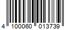 Barcode 4100060013739