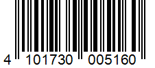 Barcode 4101730005160