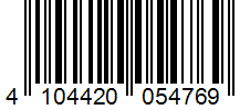 Barcode 4104420054769