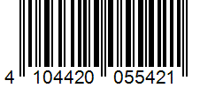 Barcode 4104420055421