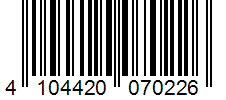 Barcode 4104420070226