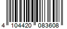 Barcode 4104420083608