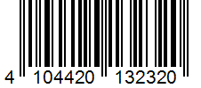 Barcode 4104420132320