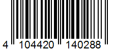 Barcode 4104420140288