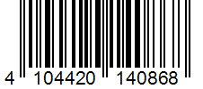 Barcode 4104420140868