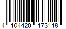 Barcode 4104420173118
