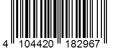 Barcode 4104420182967