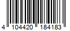 Barcode 4104420184183