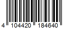 Barcode 4104420184640