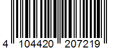 Barcode 4104420207219