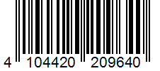 Barcode 4104420209640