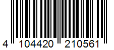 Barcode 4104420210561
