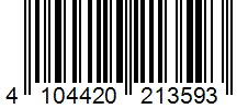 Barcode 4104420213593