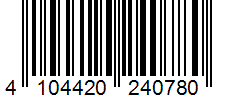 Barcode 4104420240780