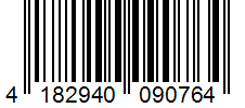 Barcode 4182940090764
