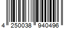 Barcode 4250038940496