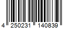 Barcode 4250231140839