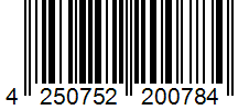 Barcode 4250752200784