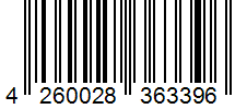 Barcode 4260028363396