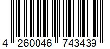Barcode 4260046743439