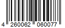 Barcode 4260062060077