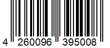 Barcode 4260096395008
