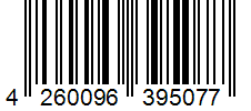 Barcode 4260096395077