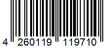 Barcode 4260119119710