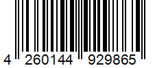 Barcode 4260144929865