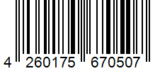 Barcode 4260175670507