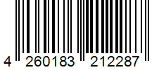 Barcode 4260183212287